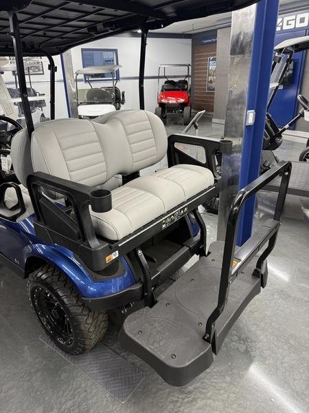 2025 E-Z-GO Express 4 Gas Electric Blue - Image 6