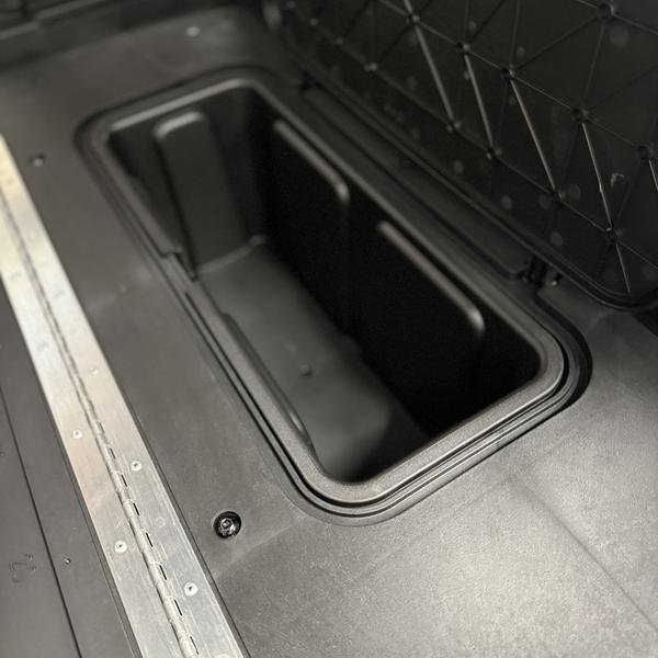 2025 E-Z-GO Express 4 Gas Lifted Ocean Grey - Image 8