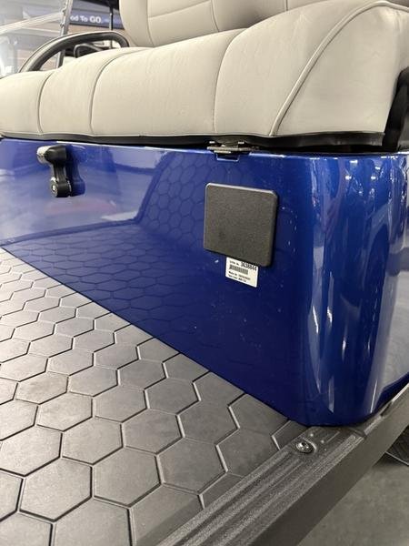 2025 E-Z-GO Express 4 Gas Electric Blue - Image 3