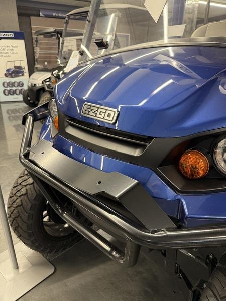 2025 E-Z-GO Express 4 Gas Electric Blue - Image 4