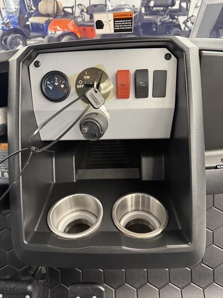 2025 E-Z-GO Express 4 Gas Electric Blue - Image 8