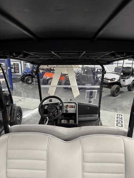 2025 E-Z-GO Express 4 Gas Electric Blue - Image 9