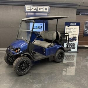 2025 E-Z-GO Express 4 ELiTE Lithium Electric Blue